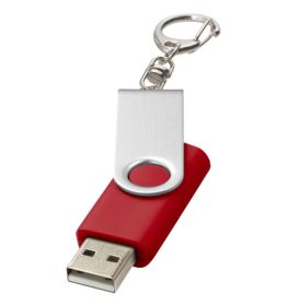 USB stik med nøglering og logo