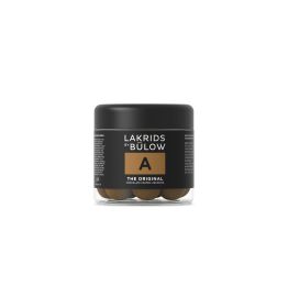 Lakrids by Bülow small dåse med eget logo på låg