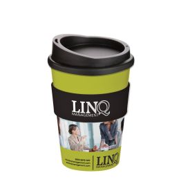 Americano Medio To-Go Termokrus med greb og print hele vejen rundt, 300ml