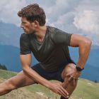 GEYSER løbe T-shirt med tryk G21040, recycled polyester