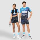 Løbe tshirt med stræk i eget design med sublimationstryk