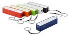 Powerbank med nøglering med logo 2000 mAh