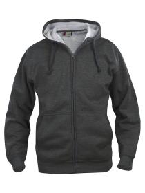 Clique Basic hoodie med lynlås
