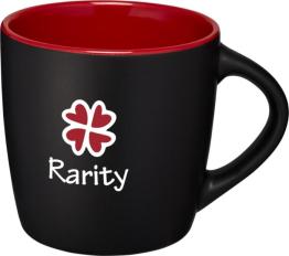 Riviera keramik krus med tryk, 340ml