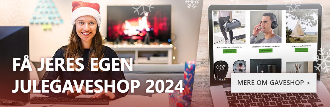 Køb firmajulegaver 2024 i vælg selv shop
